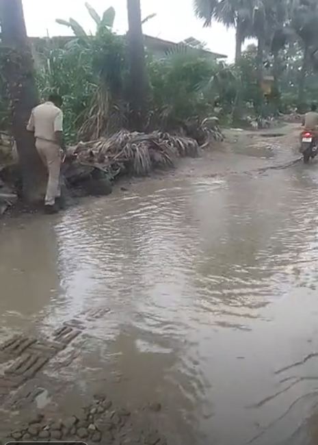 बेलघाट क्षेत्र के कुरी बाजार से डाडेगांव जाने वाली सड़क पर बड़े-बड़े गड्ढों और बारिश के पानी के कारण हादसों का खतरा बढ़ गया है। हाल ही में गड्ढे में गिरकर संतकबीरनगर के दो बाइक सवार गंभीर रूप से घायल हो गए। घटना के बाद ग्रामीणों ने प्रदर्शन कर सड़क के स्थायी निर्माण की मांग की। सावन में कुलेश्वर नाथ मंदिर जाने वाले श्रद्धालुओं को भी परेशानी हो रही है।